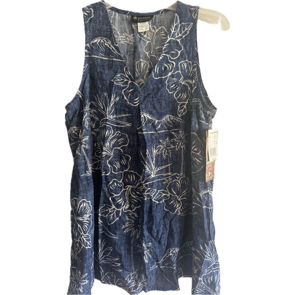 Women’s Hawaiian Print Tank Top